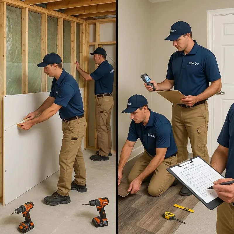 Repairs and Reconstruction process in Bath County, KY